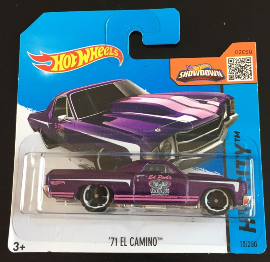 ’71 El Camino - 19 Hw Flames toy car collectible - Main Image 1