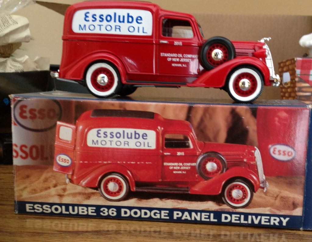 1936 Dodge Panel Delivery-Essolube  toy car collectible - Main Image 2