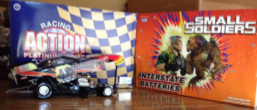 NHRA - Interstate Small Soldiers Funny Car- Cruz  toy car collectible - Main Image 2