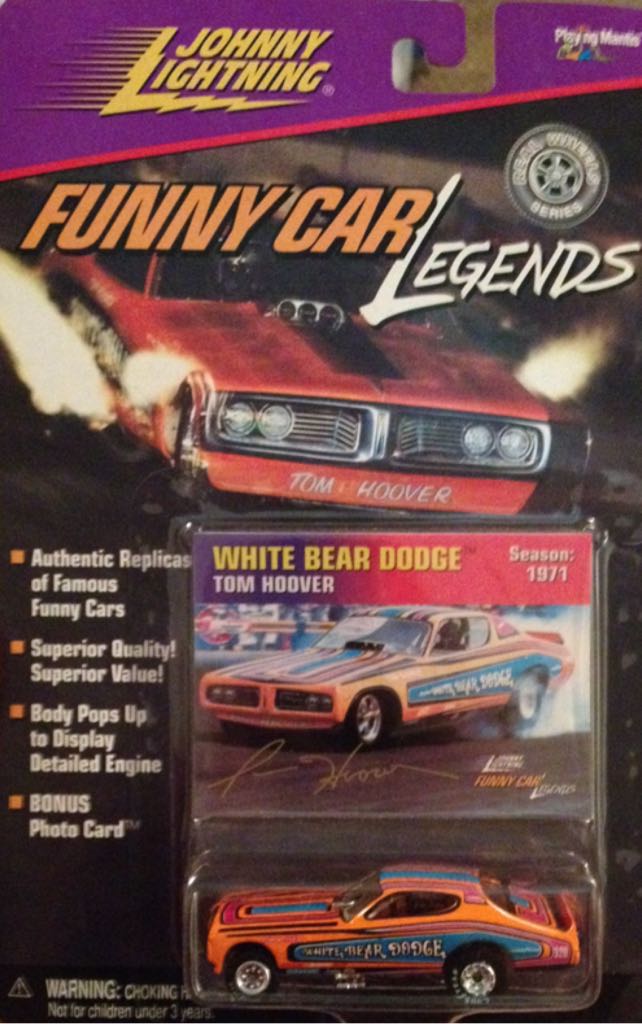 Funny Car Legends - Real Wheels Series toy car collectible - Main Image 1