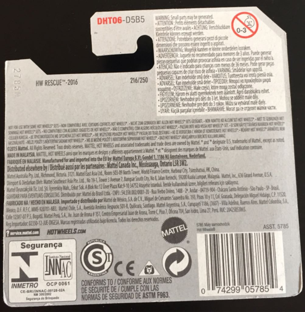 HW Rapid Responder - HW Rescue toy car collectible - Main Image 2