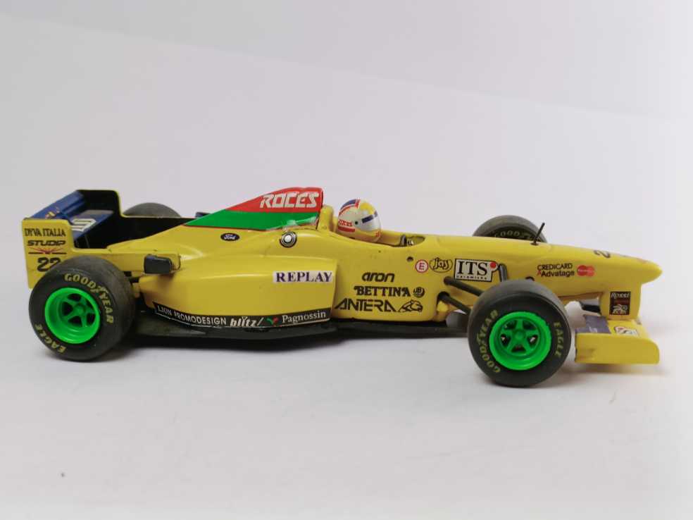 Forti FG01B - Andrea Montermini - Panini toy car collectible - Main Image 2