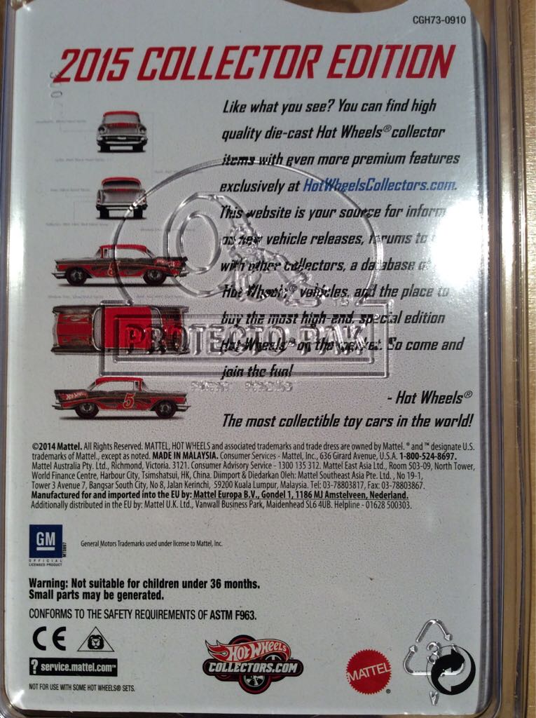 RLC Chevy Bel Air Zamack - 2015 RLC Zamack Edition toy car collectible - Main Image 2