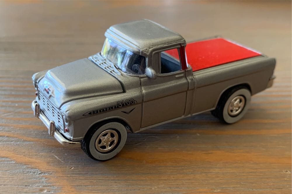 Johnny Lightning 1955 Chevy Cameo - Truckin America toy car collectible - Main Image 2