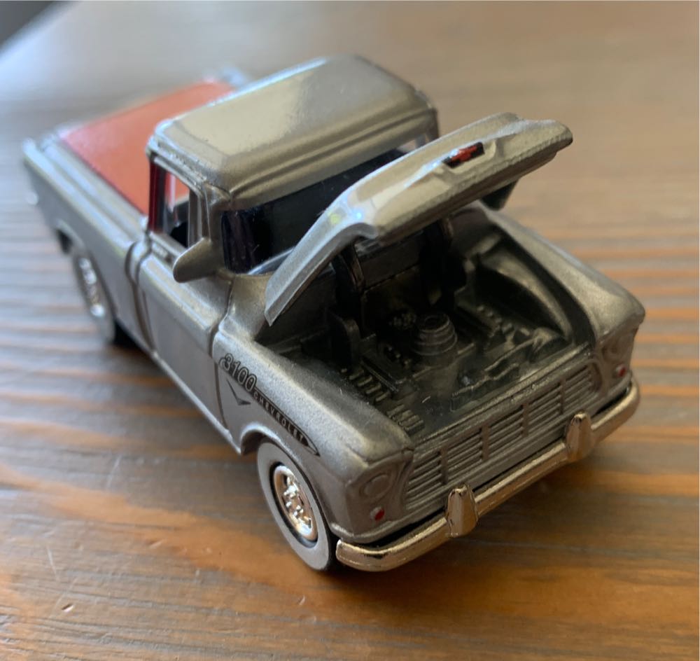 Johnny Lightning 1955 Chevy Cameo - Truckin America toy car collectible - Main Image 3