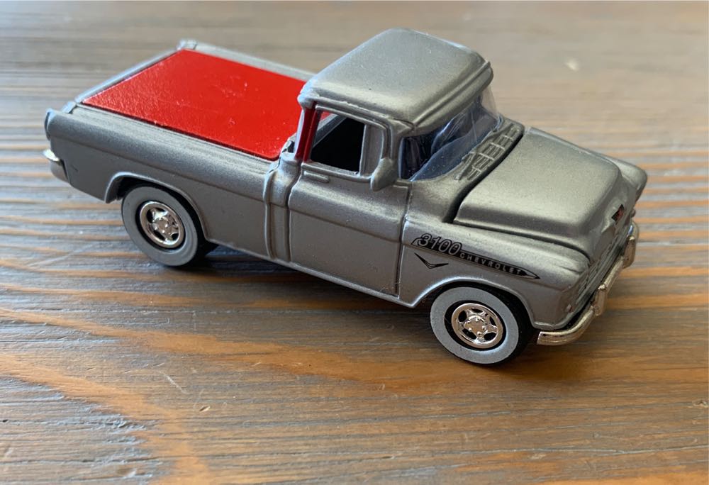 Johnny Lightning 1955 Chevy Cameo - Truckin America toy car collectible - Main Image 4