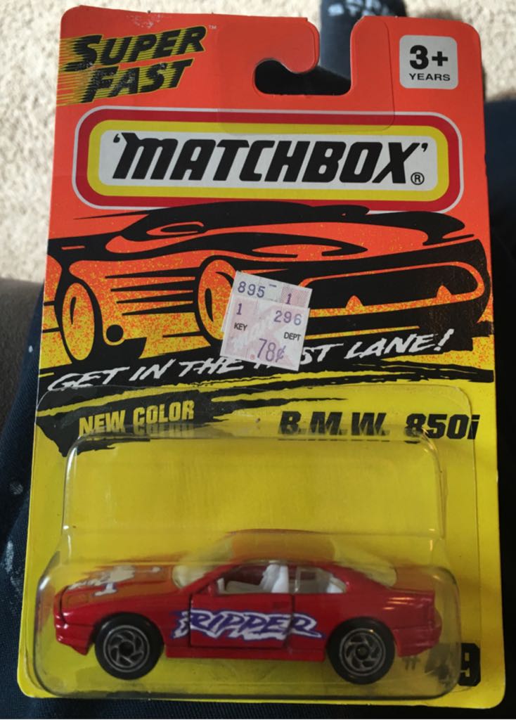 B.m.w 850i  toy car collectible - Main Image 1