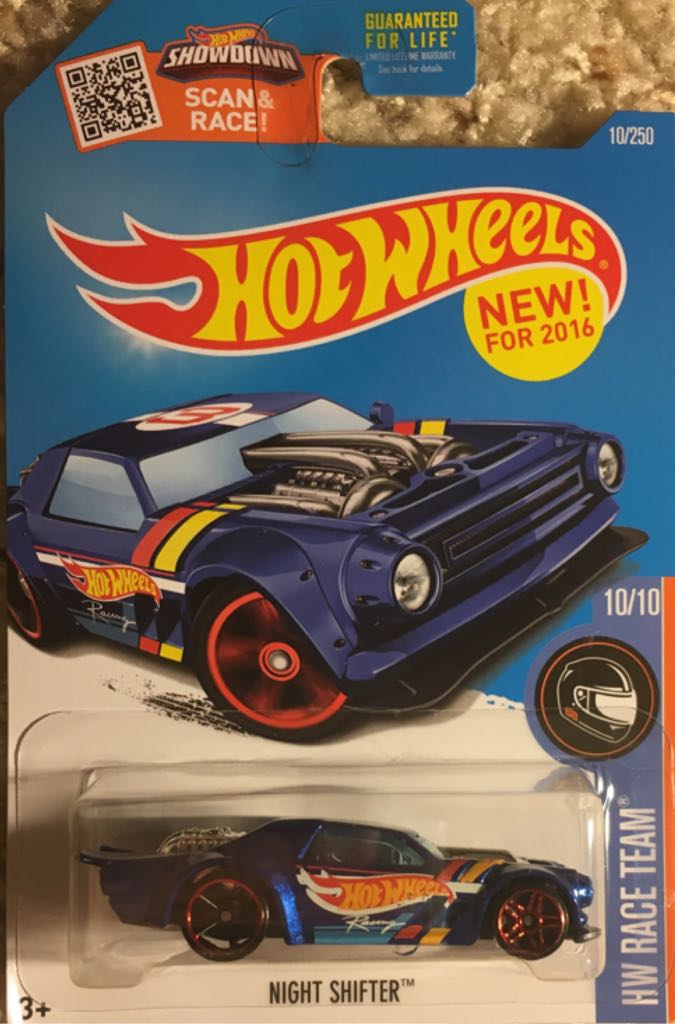 Night Shifter - 2016 HW Race Team toy car collectible - Main Image 1