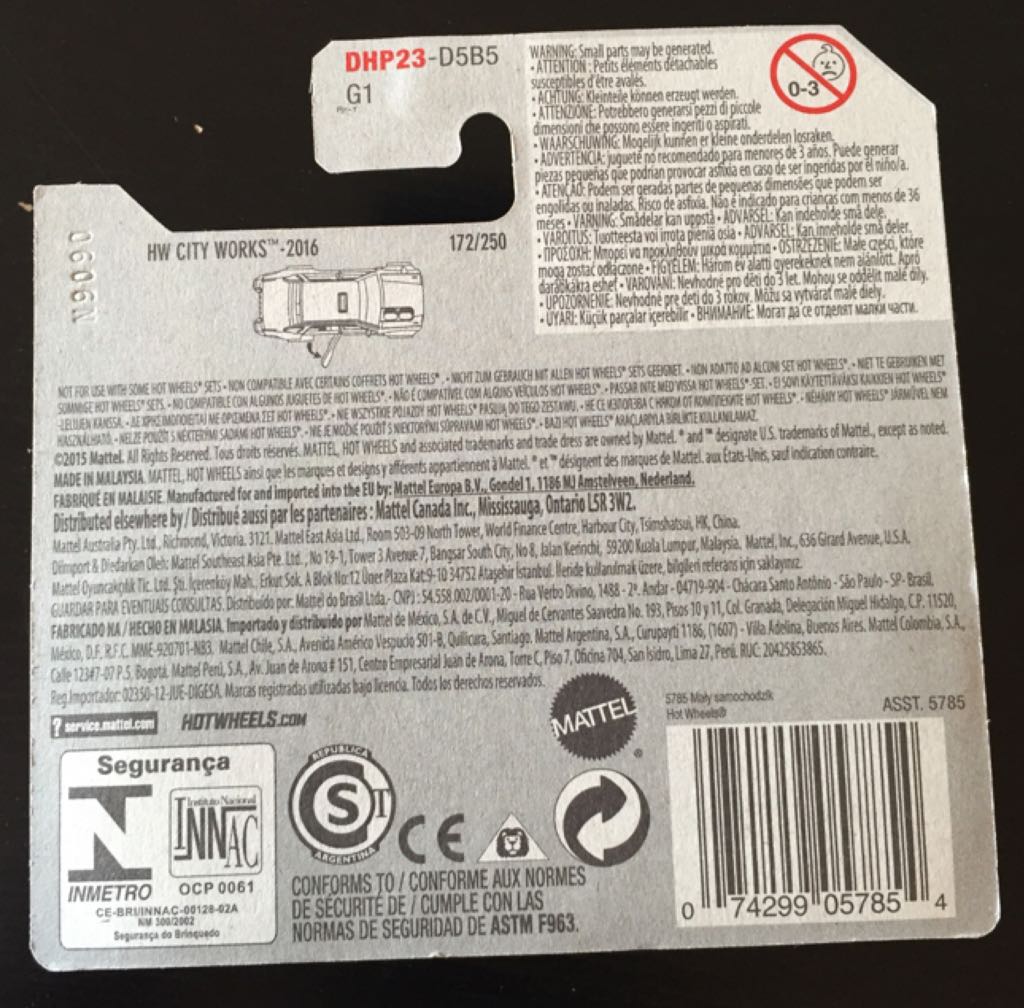 Time Attaxi - HW City Works toy car collectible - Main Image 2