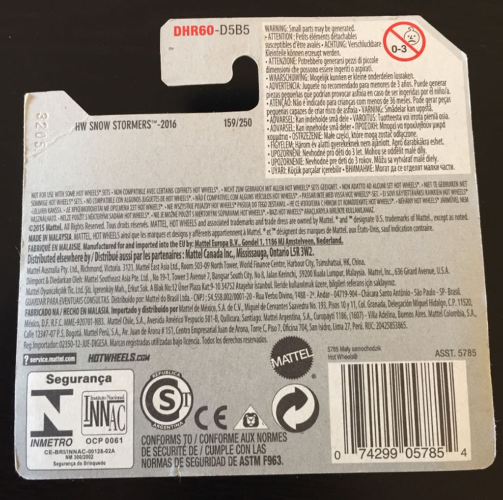 Ice Shredder - HW Snow Stormers toy car collectible - Main Image 2