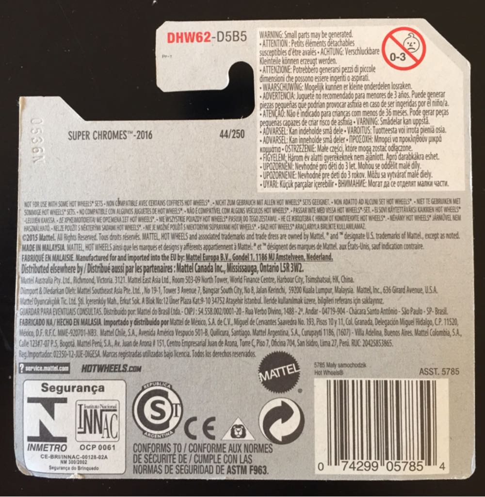 Monteracer - Super Chromes toy car collectible - Main Image 2