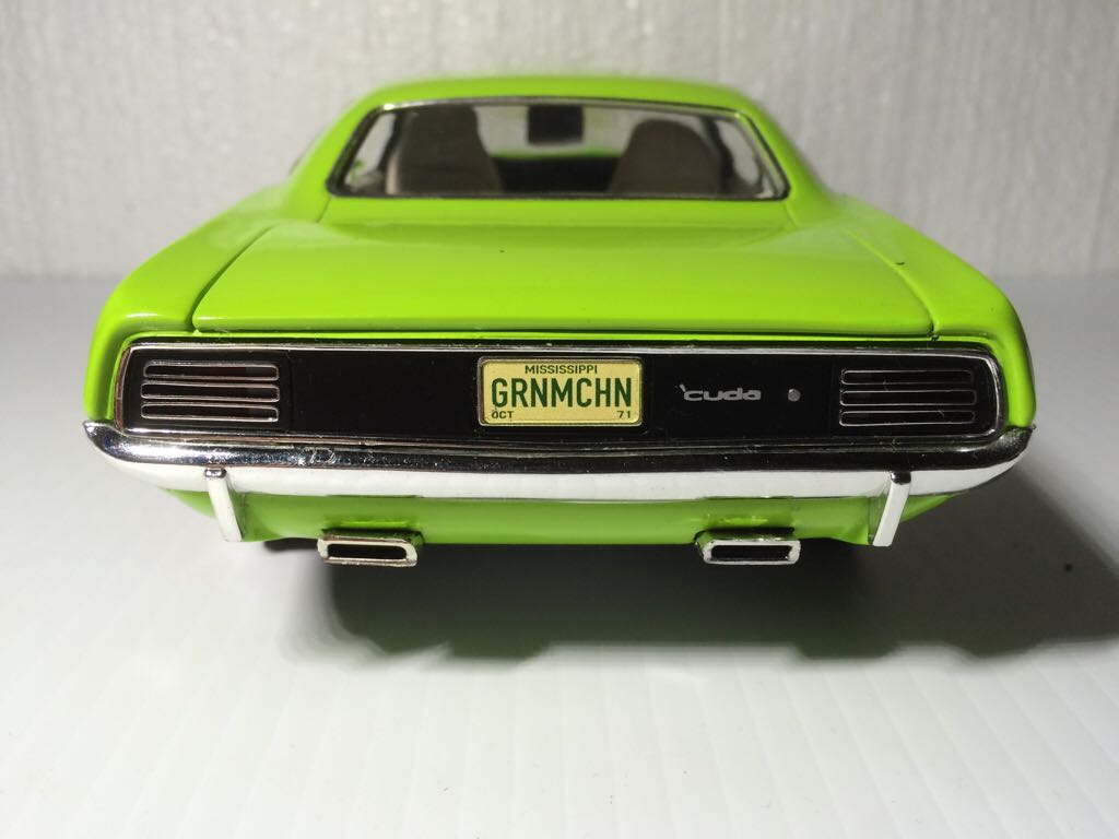 Cuda  toy car collectible - Main Image 2