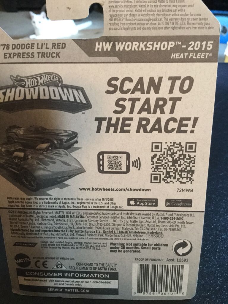 ’78 Dodge - 2015 HW Workshop toy car collectible - Main Image 2