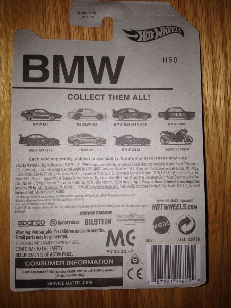 Bmw - BMW Anniversary toy car collectible - Main Image 2
