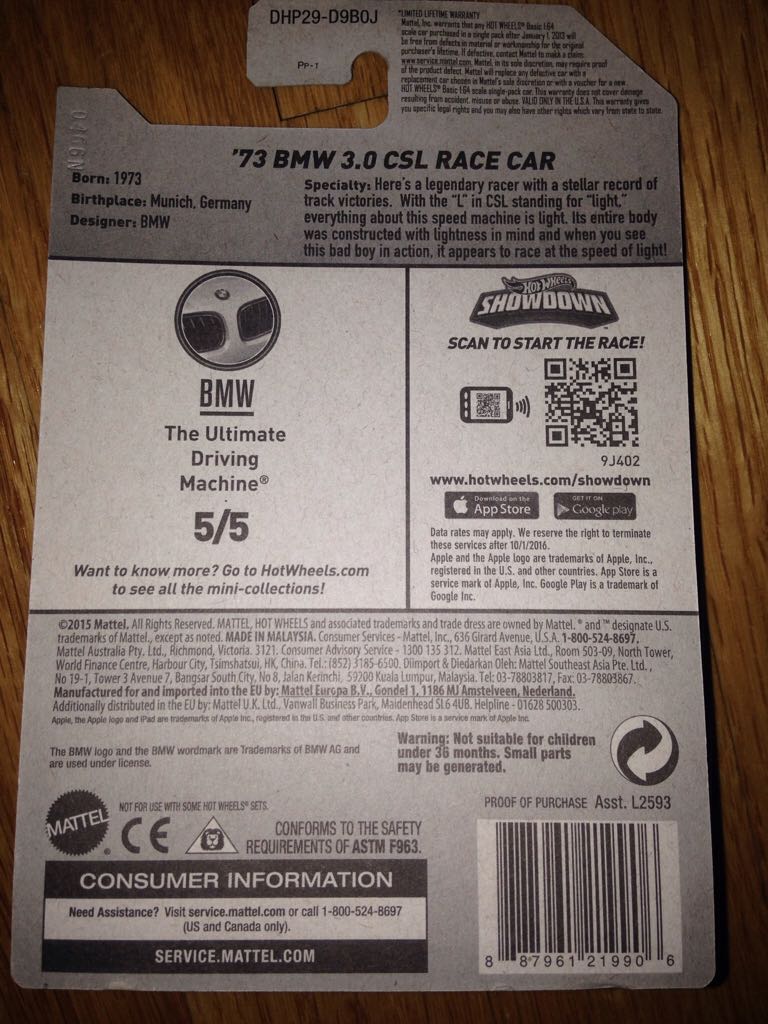 Bmw - BMW toy car collectible - Main Image 2