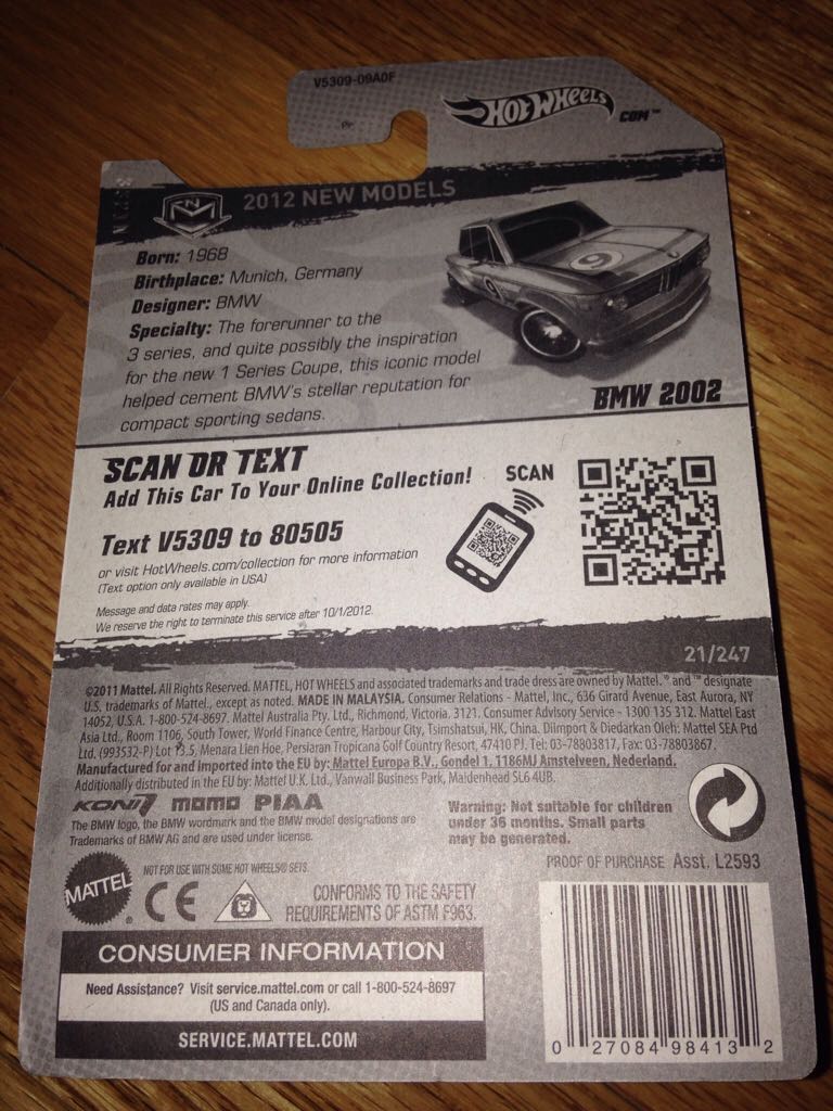 Bmw - 2012 New Models toy car collectible - Main Image 2