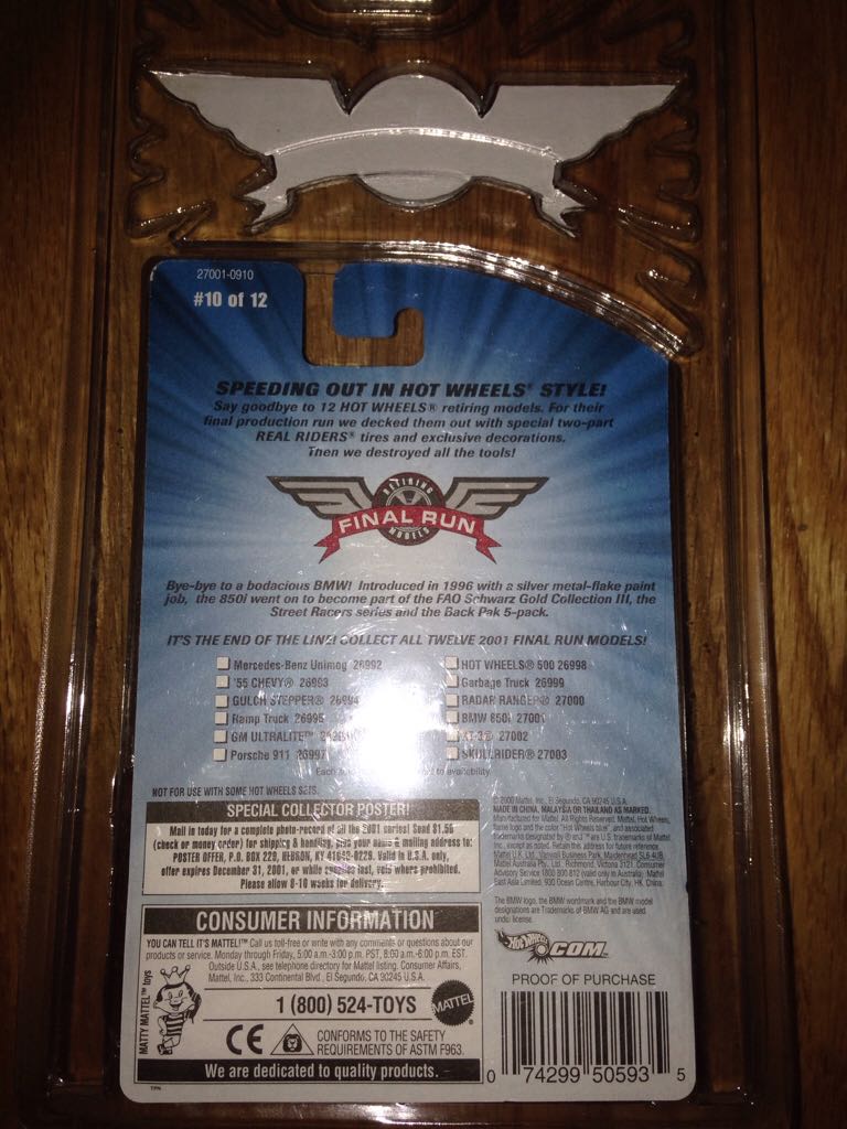 Bmw - Final Run toy car collectible - Main Image 2