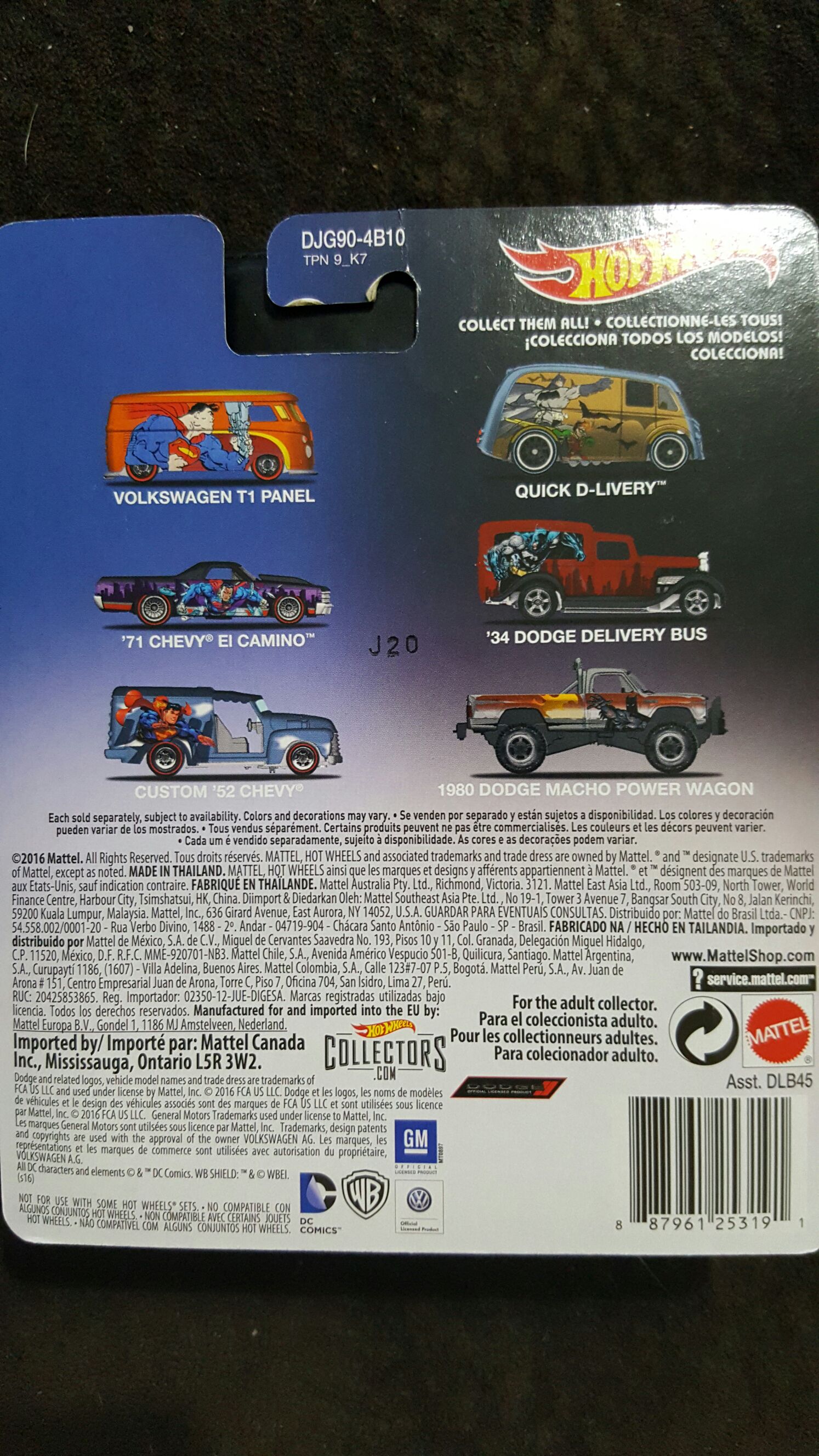 DC: Comics: ’71 Chevy El Comino: Superman - 2016 Pop Culture - DC Comics toy car collectible - Main Image 2