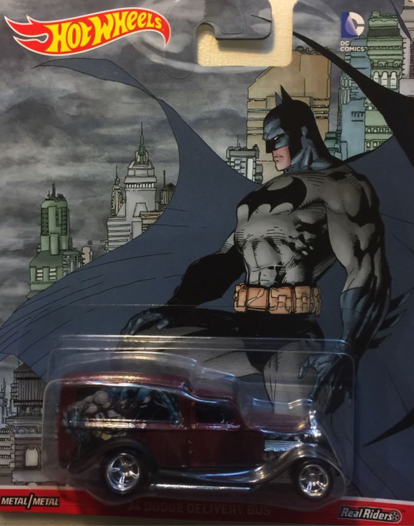 DC: Comics: ’34 Dodge Delivery Bus: Batman - 2016 DC Comics toy car collectible - Main Image 1
