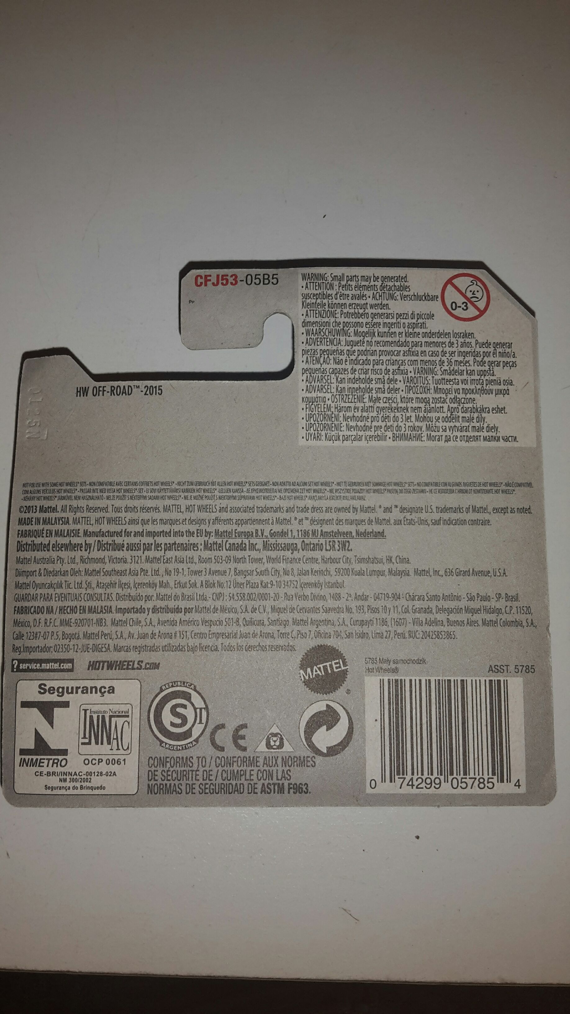 Hw Poppa Wheelie - HW Off-Road toy car collectible - Main Image 2