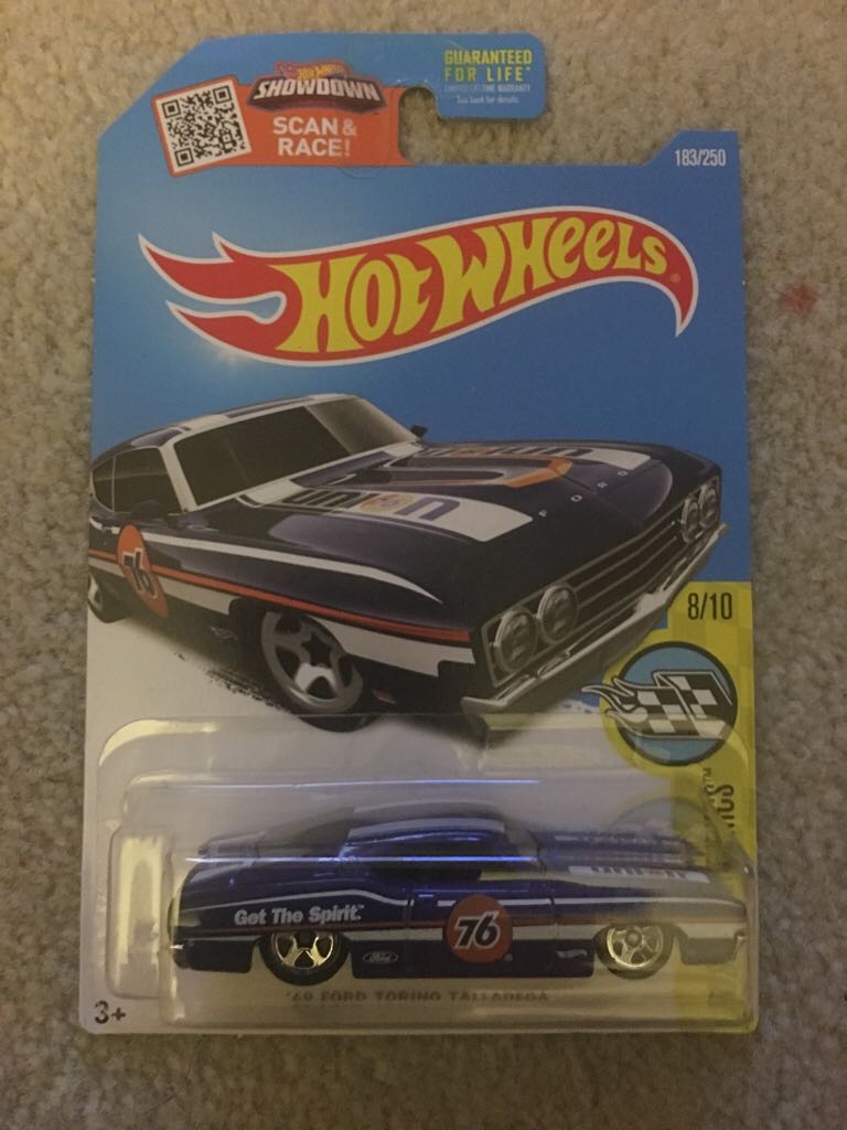 ’69 Ford Torino Talladega - HW Speed Graphics toy car collectible - Main Image 1