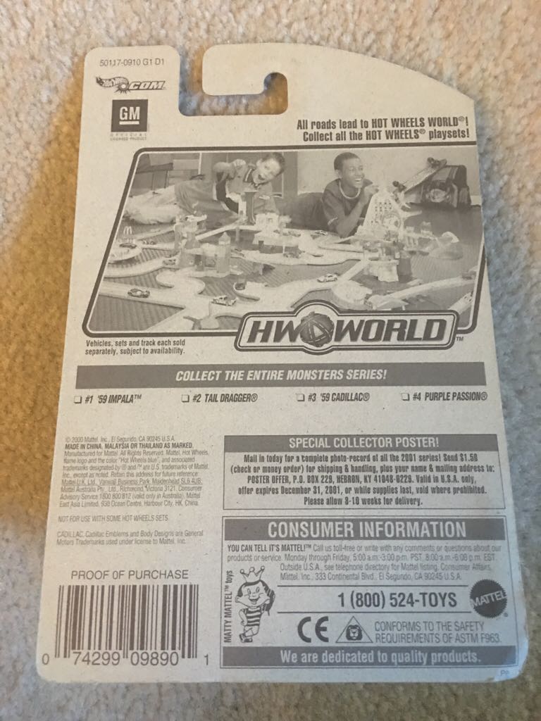 Cadillac 1959 - Monsters toy car collectible - Main Image 2