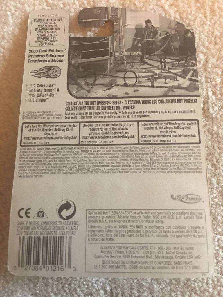 Swoop Scoupe - 2003 Fist Edtions toy car collectible - Main Image 2