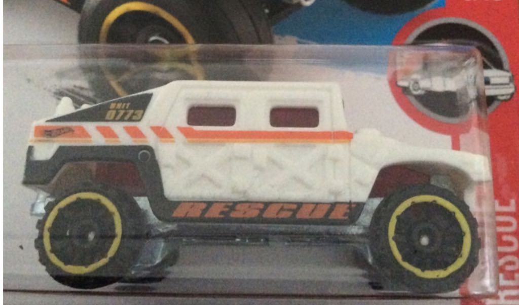 Humvee - ’16 HW Rescue toy car collectible - Main Image 2