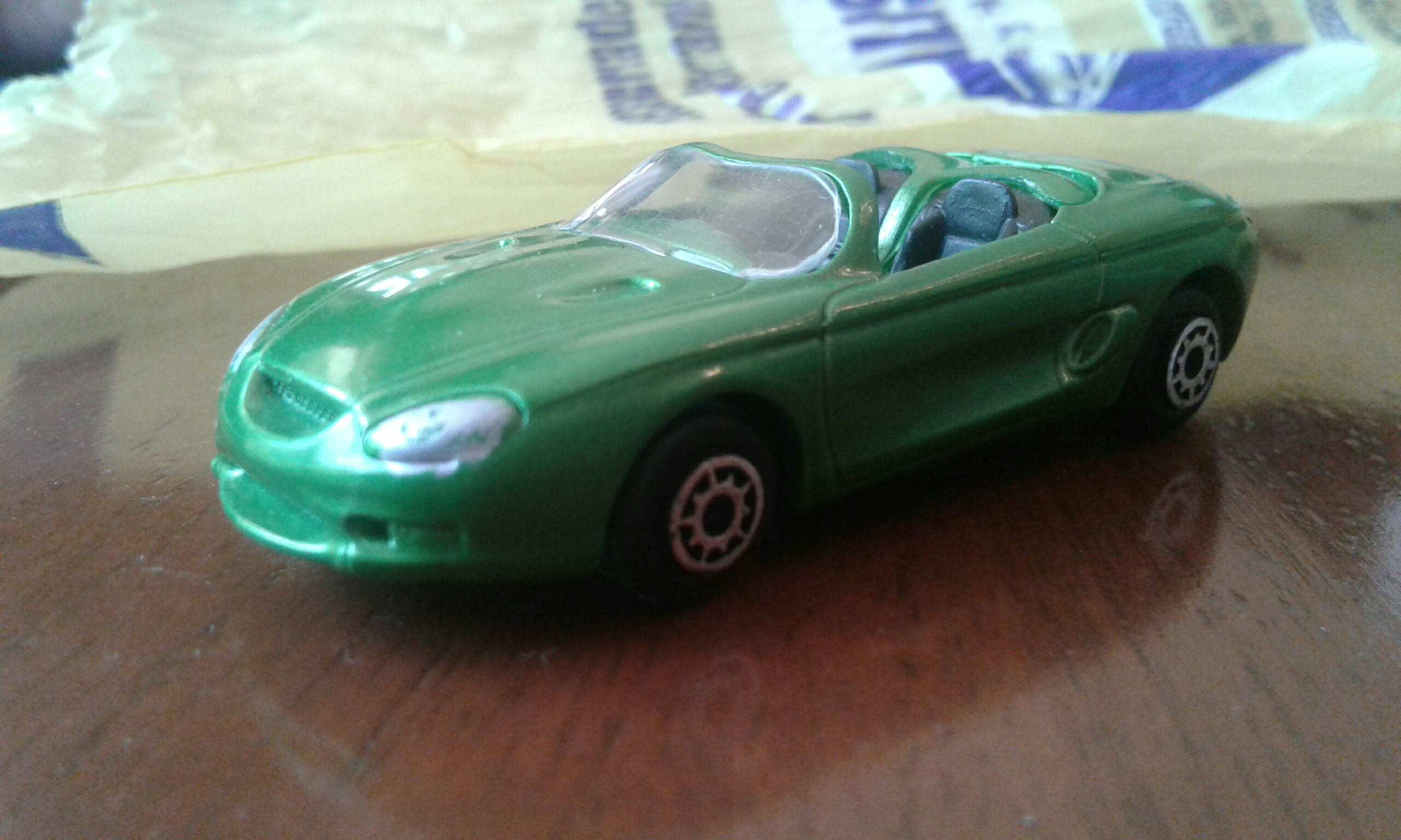 Camion Refresquero Gold Amarillo Y Morado