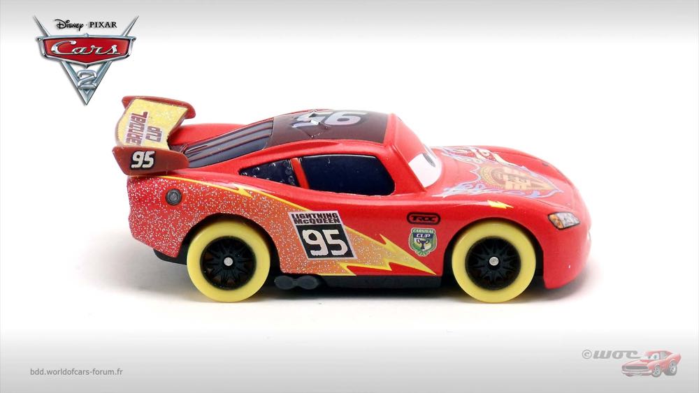 Lightning McQueen - (2016 - Cars 2016) CARNIVAL CUP CARRIER (9) toy car collectible - Main Image 3