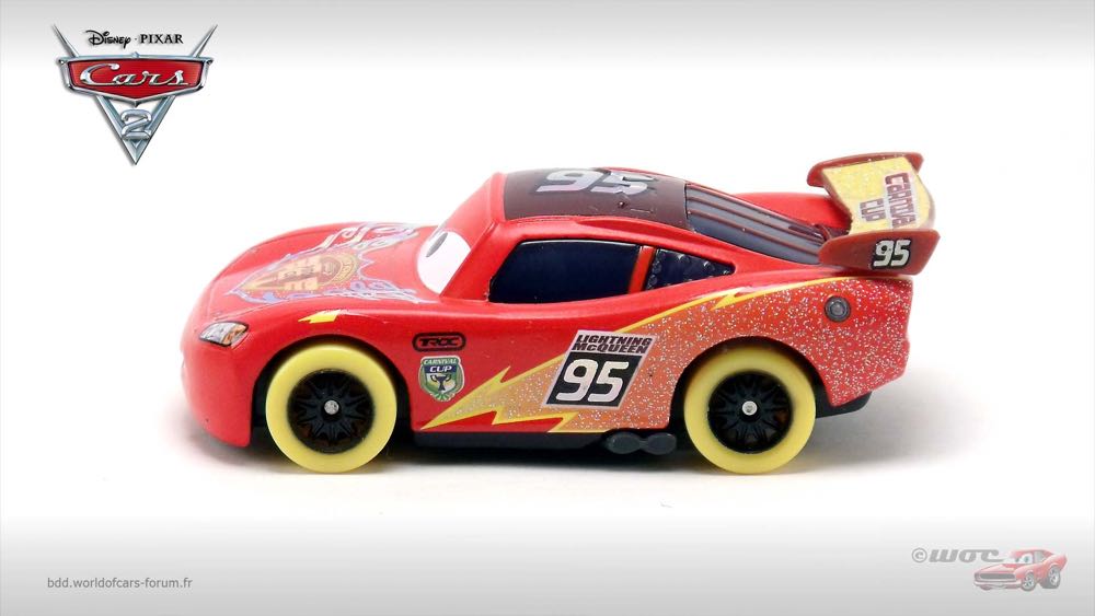 Lightning McQueen - (2016 - Cars 2016) CARNIVAL CUP CARRIER (9) toy car collectible - Main Image 4