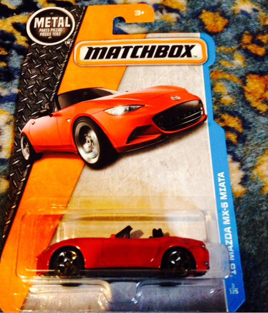 Mbx ’15 Mazda MX-5 Miata - 2016 - MBX Adventure City toy car collectible - Main Image 1