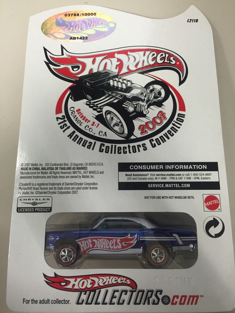 ’70 Plymouth Road Runner - Convention Series toy car collectible - Main Image 2