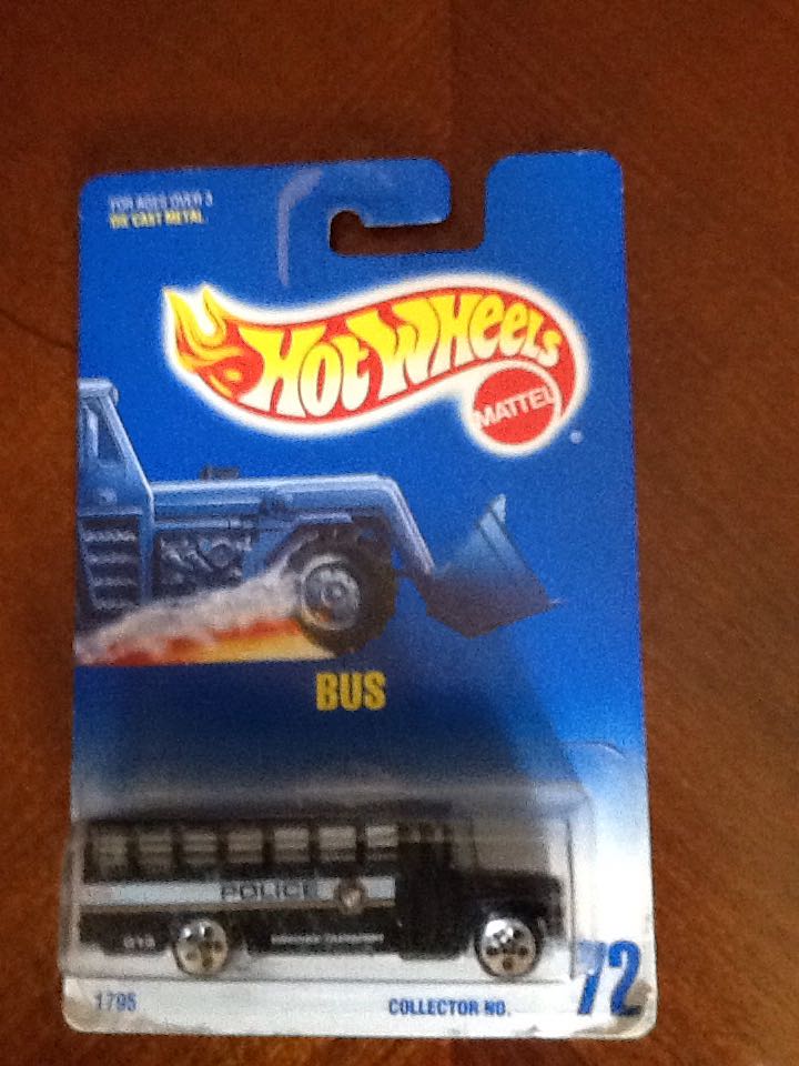 1991 HW Prisoner Transport Bus - Bus toy car collectible - Main Image 1