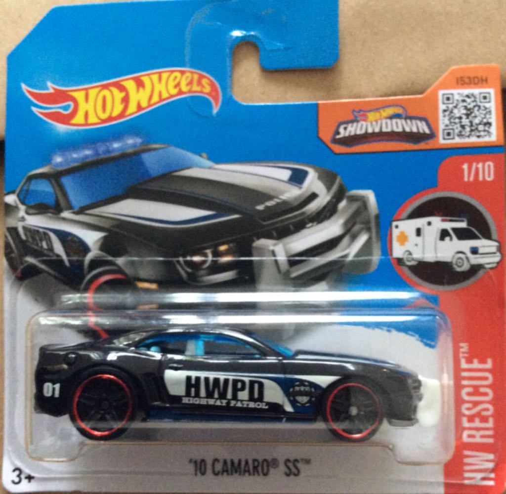 ’10 Camaro SS - HW Rescue toy car collectible - Main Image 1