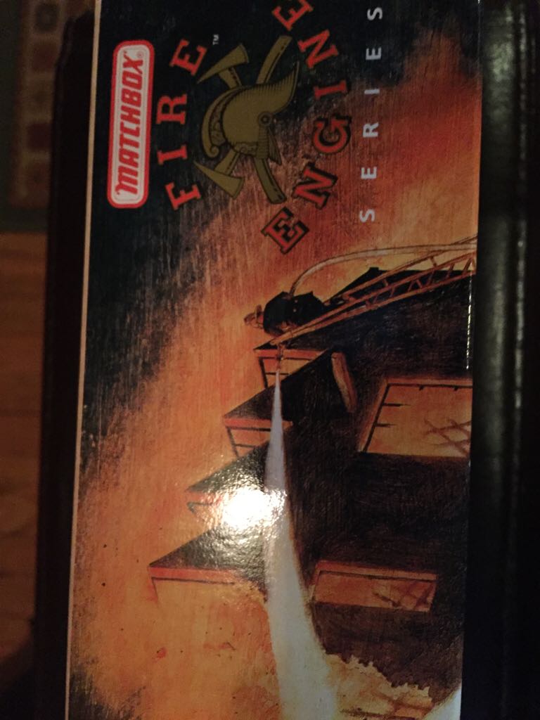 Matchbox Models Of Yesteryear - Fire Engine Series toy car collectible - Main Image 2