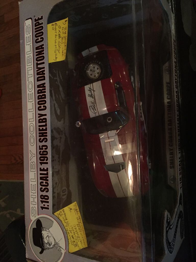Shelby Collectibles 1:18 Scale 1965 Shelby Cobra Daytona Coupe  toy car collectible - Main Image 2