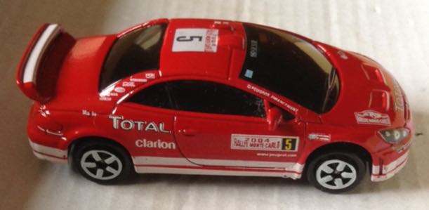 Peugeot 307 WRC Rojo 5 - Majorette toy car collectible - Main Image 2