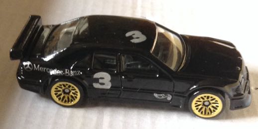 Mercedes C Class Negro 3 - Hot Wheels toy car collectible - Main Image 2