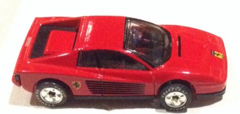 Ferrari Testarossa Rojo - Machtbox toy car collectible - Main Image 2