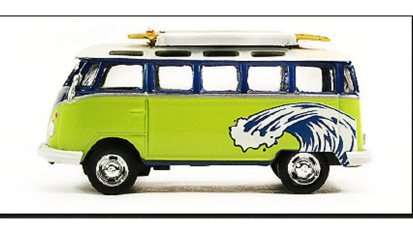GL Volkswagen Samba Bus - Motor World German Edition toy car collectible - Main Image 1