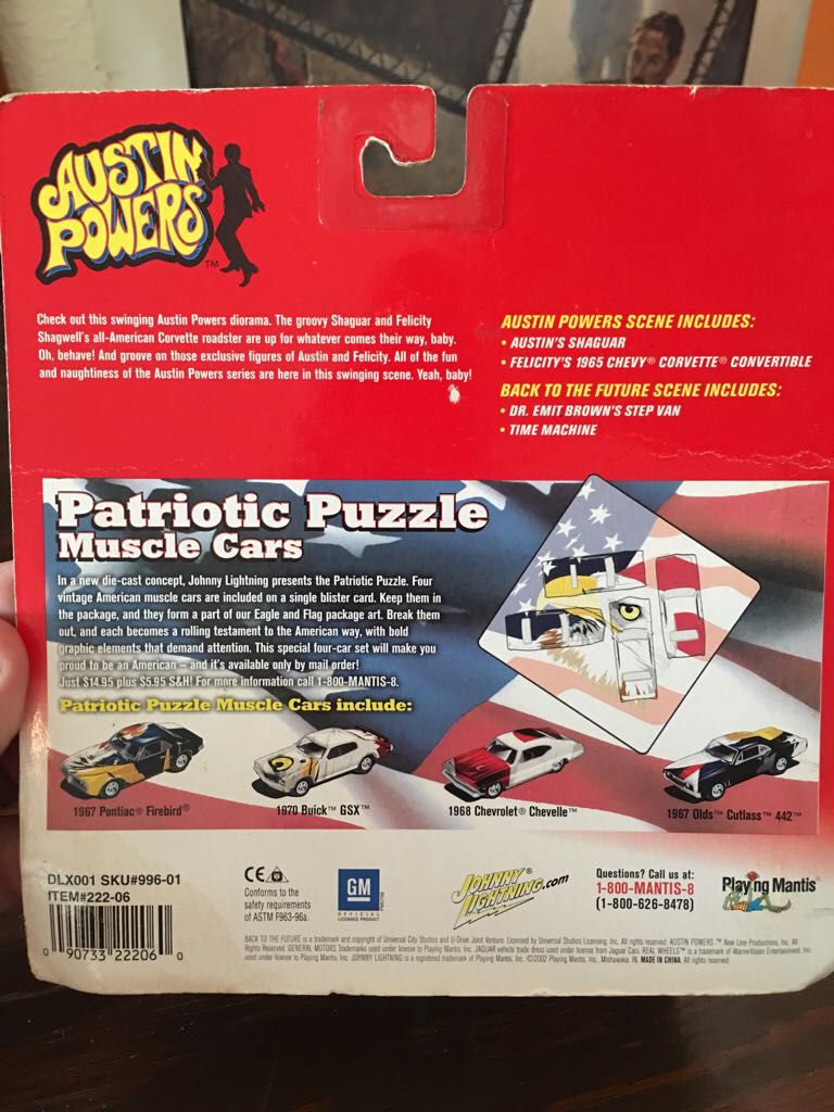 Johnny Lightning - Austin Powers toy car collectible - Main Image 2