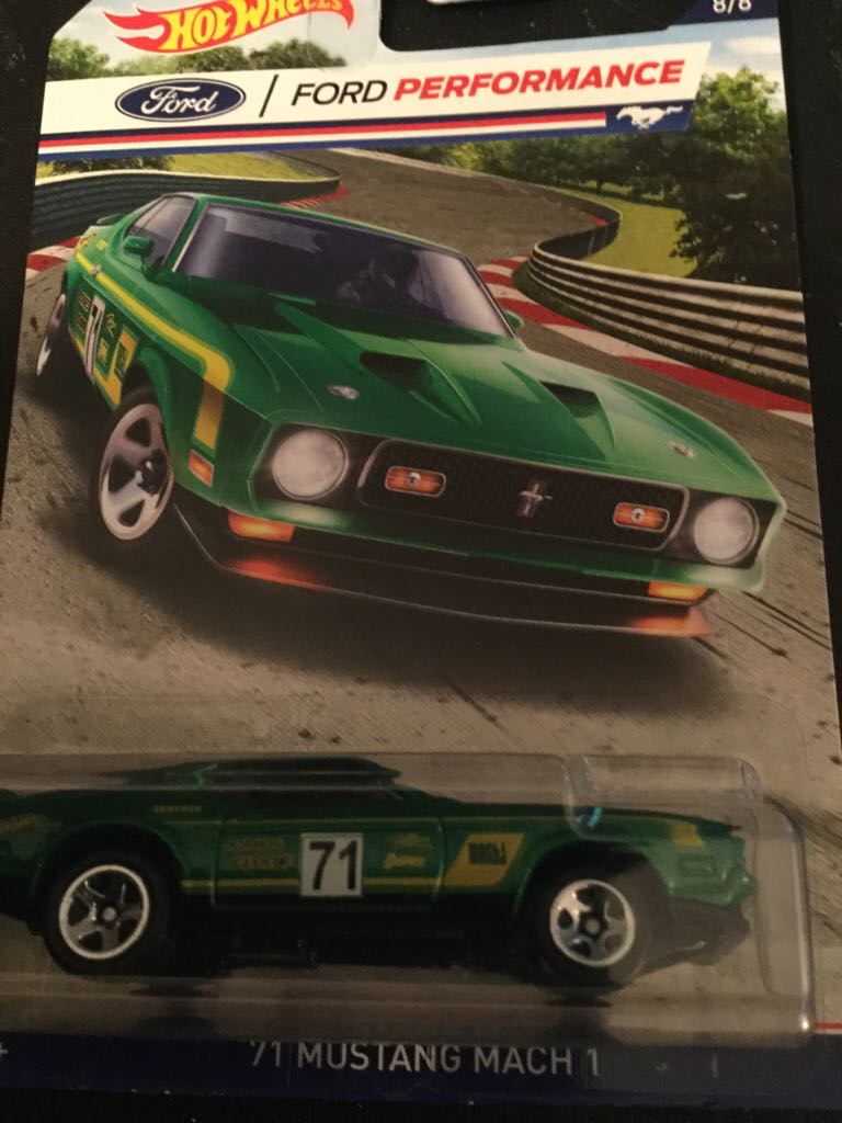 71 MUSTANG MACH 1 - 2016 Ford Performance toy car collectible - Main Image 1
