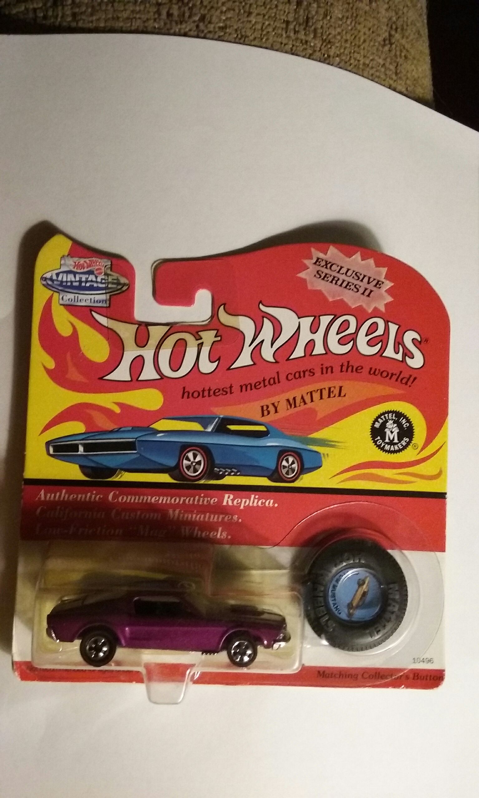 Custom Mustang Vintage - HW Vintage Collection toy car collectible - Main Image 1