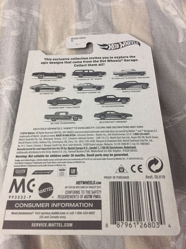 ’67 Pontiac GTO - Hotwheels Garage toy car collectible - Main Image 2