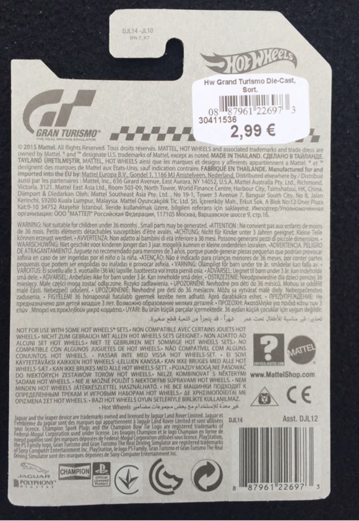 Jaguar XJ220 - HW Exotics toy car collectible - Main Image 2