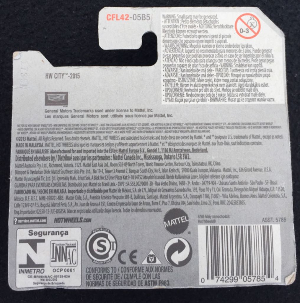 Cadillac Elmiraj - HW City toy car collectible - Main Image 2