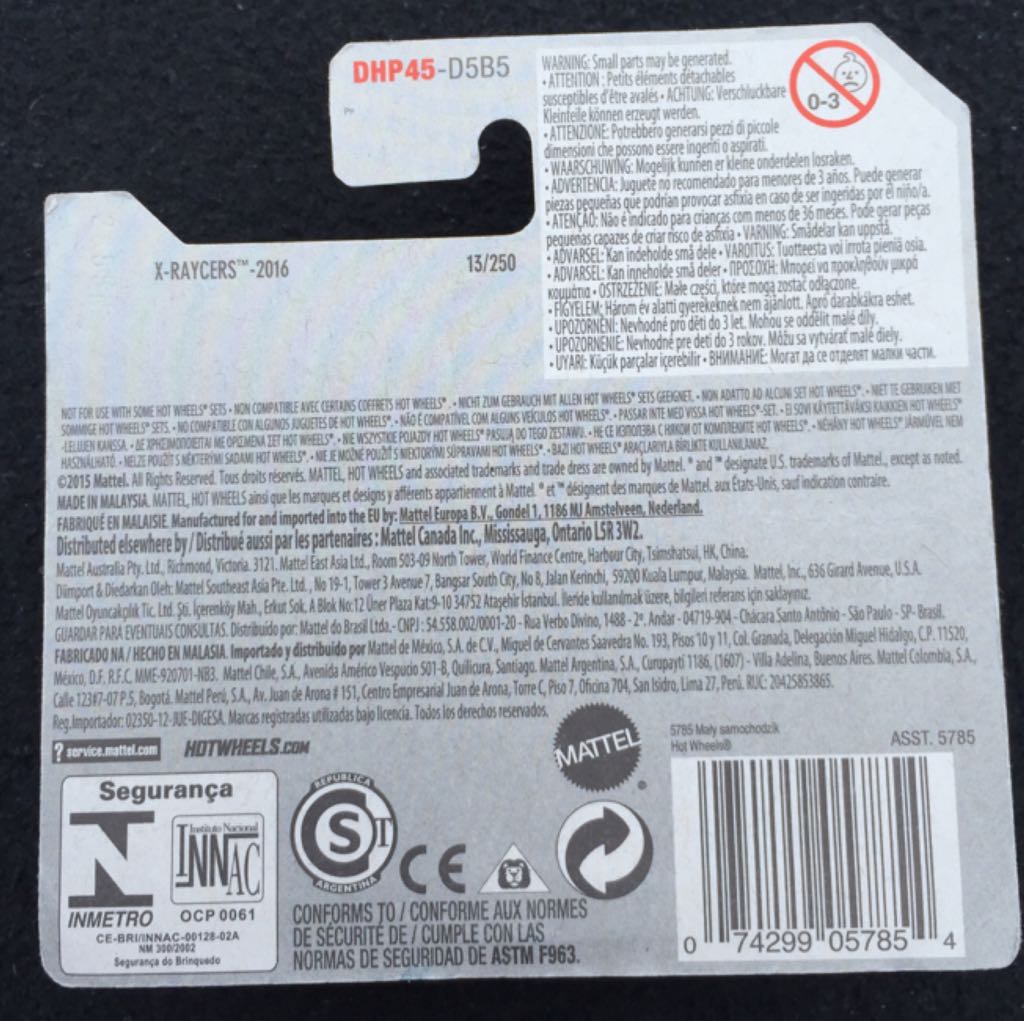 Clear Speeder - X-RAYCERS toy car collectible - Main Image 2