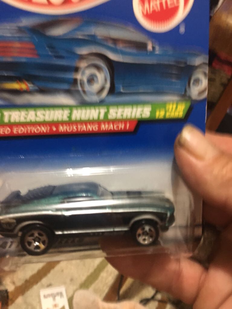 Mustang Mach 1 - 1999 Treasure Hunt Series toy car collectible - Main Image 1
