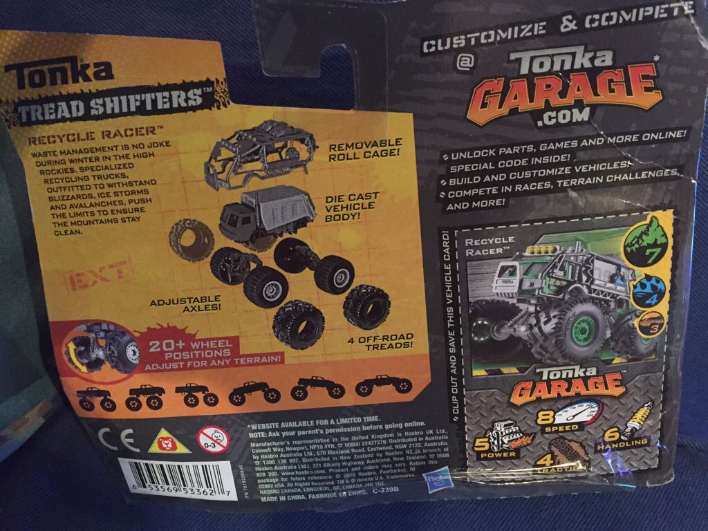 Tonka Tread Shifters  toy car collectible - Main Image 2